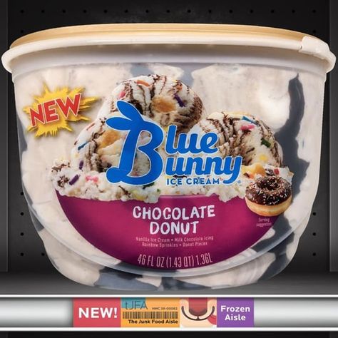 Milk Chocolate Icing, Bunny Ice Cream, Blue Bunny Ice Cream, Ice Cream Vanilla, Vanilla Ice Cream Sandwich, Bunny Chocolate, Peanut Butter Dessert Recipes, Chocolate Frosty, Frosty Recipe