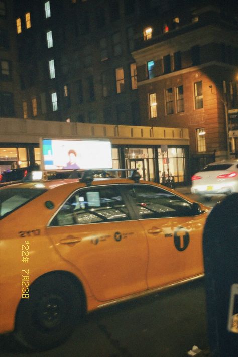 the classic famous new york yellow taxi, slightly blurry due to it driving past Jt Geissinger, Ruthless Creatures, Yellow Taxi Cab, Book Vibes, Private Car, Yellow Taxi, Yellow Cabs, Taxi Cab, Nyc Trip