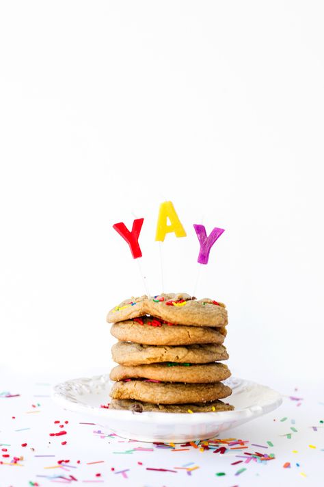 Chocolate Chip Cookie Birthday Cake | studiodiy.com Chocolate Chip Cookie Birthday, Cookie Birthday Cake, Cookie Stack, Cookie Birthday, Party Prep, Chippers, Birthday Cookie, Applesauce Cake, Cake Studio