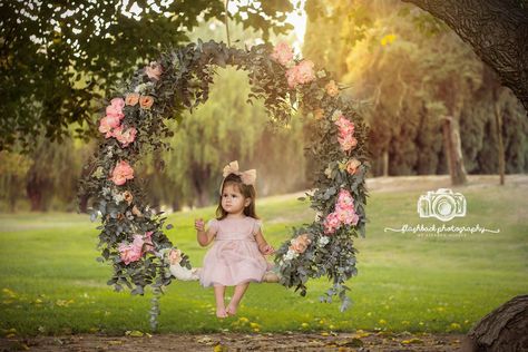 Floral Hoop Swing Prop #Floral #FloralHoop #FloralSwing #FloralHoopSwing #FloralProp #SwingProp #HoopProp #PhotographyProp #PhotographySwing #PhotographyHoop Fairy 6 Month Photoshoot, Enchanted Forest First Birthday Photo Shoot, Our Fairy First Birthday, Butterfly First Year Birthday, First Birthday Fairy Garden Party, Fairy One Year Pictures, Fairy First Birthday Party Smash Cake, Purple Themed First Birthday Party, Purple Fairy Theme Birthday Party