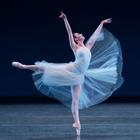 Tiler Peck in Serenade. © Paul Kolnik Famous Dancers, Dance Magazine, Mikhail Baryshnikov, New York City Ballet, Frankie And Johnny, George Balanchine, Ballet Exercises, Books And Art, City Ballet