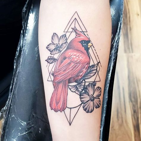 Cardinal Bird Tattoos, Small Cardinal Tattoo, Red Bird Tattoos, Cardinal Tattoo, Cardinal Tattoos, Patriotic Tattoos, Bright Tattoos, Sweet Tattoos, Most Popular Tattoos