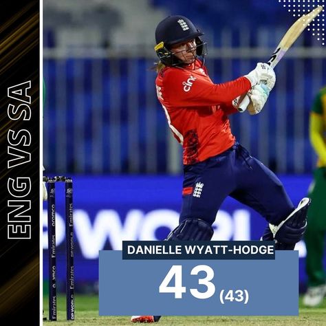 Well played, Danielle Wyatt-Hodge 👏 #women #cricket #ENGvSA #Daniellewyatt Danielle Wyatt, Women Cricket, Cricket News