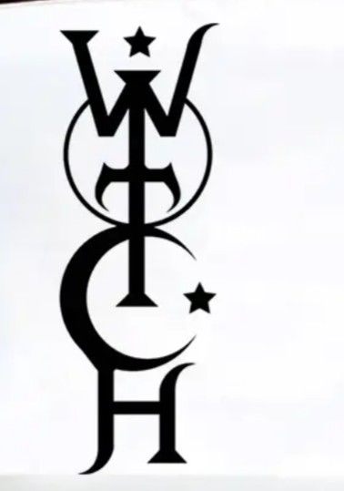 Blessed Be Tattoo Wicca, Wiccan Symbols Art, Witch Protection Symbol Tattoo, Lilith Tattoo Ideas For Women, Witch Symbol Tattoo, As Above So Below Tattoo Words, Witchy Lettering, As Above So Below Symbol, Hekate Sigil