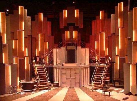 The Wild Party Stage Designs Ideas, Stage Room, Theater Set Design, Stage Inspiration, Scenic Design Theatres, Theatre Inspiration, Party Lighting, Corporate Event Design, Wild Party