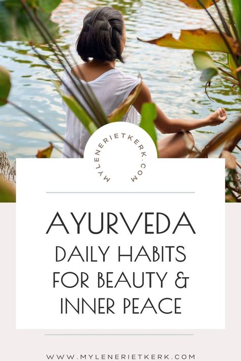 Create Habits, Ayurvedic Therapy, Ayurveda Lifestyle, Ayurveda Life, Vata Dosha, Ayurvedic Healing, Japanese Water, Natural Diy, Holistic Living