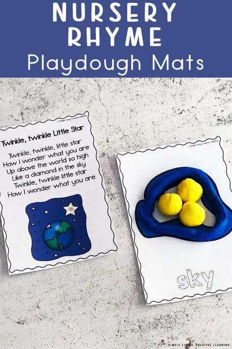 Nursery Rhyme Lessons, Play Dough Center, Nursery Rhymes Preschool Crafts, Nursery Rhymes Preschool, Nursery Rhyme Theme, Study Craft, Nursery Rhymes Activities, Aesop's Fables, Fairytale Nursery