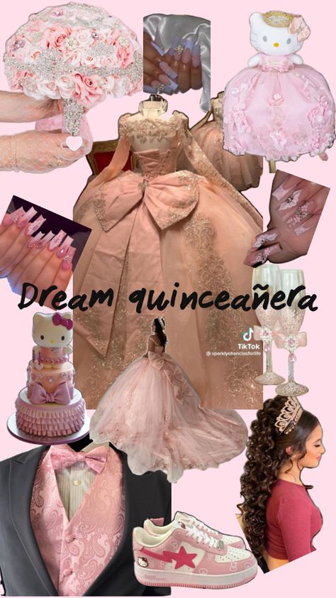 Yuh Yuh Hello Kitty Quince, Pink Quince Theme, Hello Kitty Theme, Quince Themes, Kitty Theme, Pink Quince, Quinceanera Decorations, Hello Kitty Themes, Quinceanera Themes