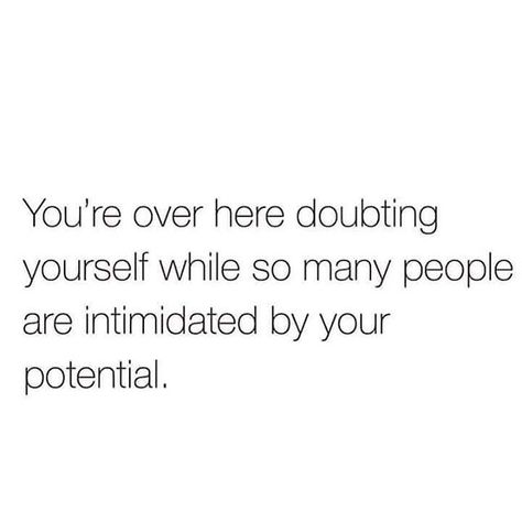 The faster you can remove the doubt the closer you get to making it happen. Intimidation Quotes, Quotes Of The Day, Motivational Books, Attraction Quotes, Truth Hurts, Positive Words, Inspire Others, Fitness Quotes, Note To Self