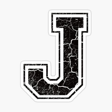 Letter J Stickers | Redbubble J Fonts Letter, Letra J Aesthetic, J Aesthetic Letter, J Letter Wallpaper, J Letter Design, Letter J Font, Letter J Wallpaper, J Wallpaper Letter Iphone Aesthetic, J Aesthetic