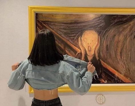 Trippy Vibes on Instagram: “Yesterday is today's memory, and tomorrow is today's dream. ✨ 👉Follow @needmorespaceco for more!” Scream, A Woman, Art