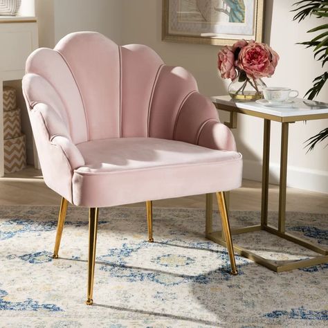 Mercer41 Marci Swivel Armchair | Wayfair.ca Pink Accent Chair, Blue Velvet Fabric, Printed Chair, Accent Arm Chairs, Ball Caps, Study Space, Velvet Armchair, Swivel Armchair, Upholstered Arm Chair