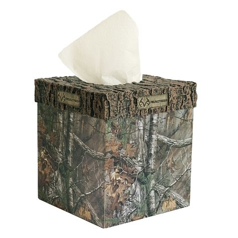 Xtra Tissue Box Cover Camo Bathroom, Camo Decor, Lighted Canvas Art, Rustic Pendant Lighting, Cotton Box, Camouflage Colors, Office Bed, Vintage Lanterns, Rustic Bedding