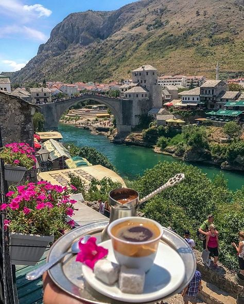 A cup of Turkish coffee with Lokum from Mostar sounds like a coffee lover's dream!! . . . #turkishcoffee #turkishcoffee #lokum #goodmorning #Mostar #travelgram #traveltuesday #tuesdaytravel #travelgoals #instalove #traveller #morningvibes #futuremrs #wife Mostar Bosnia, Mekka Islam, Bosnia Herzegovina, Sofia Bulgaria, Travel Wishlist, Voyage Europe, A Cup Of Coffee, Beautiful Places To Travel, Pretty Places