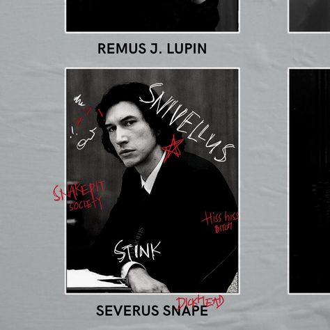 harry potter, marauders era, harry potter edits, hogwarts, adam driver, severus snape, potions, always, hogwarts yearbook edits, harry potter aesthetic Adam Driver Severus Snape, Snape Marauders Era, Severus Snape Fancast, Marauders Yearbook, Marauders Snape, Severus Snape Aesthetic, Young Severus Snape, Young Snape, Light Movie