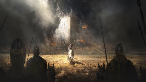 The Lord of the Rings Lord of the Rings Minas Tirith Rohan (Lord of the Rings) #1080P #wallpaper #hdwallpaper #desktop Minas Tirith, Middle Earth Art, Tolkien Art, Lotr Art, Create Canvas, Oil Canvas, Jrr Tolkien, Legolas, Medieval Fantasy