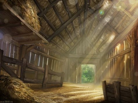 Stables Fantasy Art, Fantasy Stables Concept Art, Stables Concept Art, Stable Concept Art, Stables Aesthetic, Fantasy Stables, Legolas X Reader, Stable Aesthetic, Fantasy Animal Art