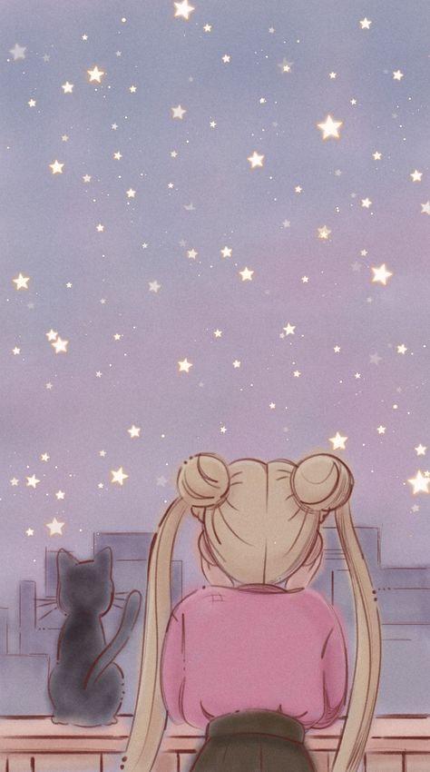 Sailor moon Sailor Moon Background, Sailor Moon Cat, Whats Wallpaper, Arte Do Kawaii, Moon Icon, Arte Sailor Moon, Sailor Moon Fan Art, Moon Wallpaper, Sailor Moon Usagi