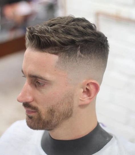 60 Pompadour Haircut Suggestions 2020 | Men Hairstylist New Hair Cut Style, Simple Short Hairstyles, Boys Haircut Styles, Trendy We Fryzurach, High Skin Fade, Short Hairstyles For Men, Mens Hairstyles Medium, Cool Hairstyles For Men, Mens Haircuts Fade