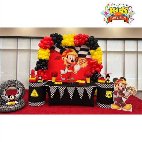 Mickey Roadster Racers Theme Decoration! 🛣️🏁 Our beautiful and colorful Modern Decor Package #5 You need a theme decoration? We can do any theme decoration  you need. Book your next Party Decor NOW 

📞 Call us: 954-657-1087 or 561-613-5178
💻 Book online: https://www.kidsfairyland.com/en/product-category/decorations

#roadsterracersdecor #roadsterracerspartydecor #roadsterracersdecoration #roadsterracersdecorations #roadsterracersparty #roadsterracersbirthdayparty #roadsterracersbirthdayparty Roadster Racers Birthday, Mickey Roadster Racers Party, Colorful Modern Decor, Mickey Roadster Racers Birthday, Mickey Roadster Racers, Mickey Mouse Birthday Decorations, Mickey Mouse Bday, Mickey Theme, Mickey Mouse Clubhouse Party