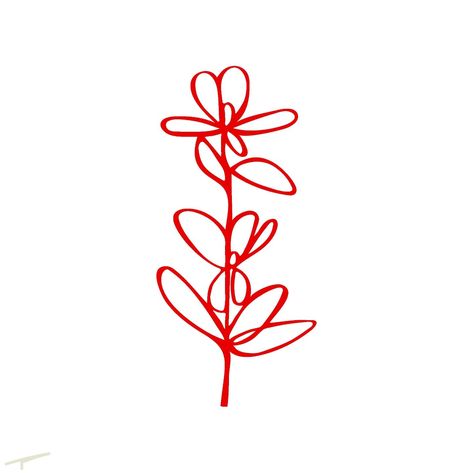 Continuous line art, sketched with pencil and digitised on Illustrator Red Line Art, Doodle Line Art, Continuous Line Art, Floral Line Art, One Liners, Continuous Line Drawing, Simple Rose, Your Drawing, Thread Art