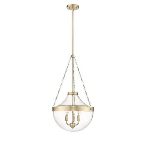 Millennium Lighting Clarra 1 Light Pendant Fixture - Bed Bath & Beyond - 39986649 3 Light Pendant Over Island, Light Above Kitchen Sink, Gold Kitchen Pendant Lights, Master Bath Lighting, Lights Over Island, Modern Hanging Lights, Gold Pendant Lighting, Edison Bulbs, Large Pendant Lighting