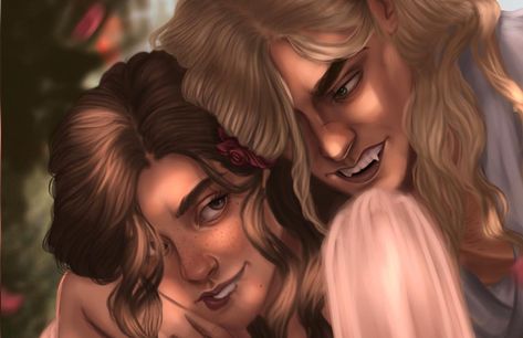 Tamlin And Elain, Elain Archeron, Acotar Fanart, Book Fandoms, Favorite Books, Writers, Roses, Ships, Queen