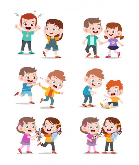 Kids good and bad | Premium Vector #Freepik #vector #people #baby #kids #family Preschool Classroom Rules, Aktivitas Montessori, Preschool Education, Classroom Rules, Good And Bad, Kids Clipart, Kid Character, Book Layout, Preschool Learning Activities