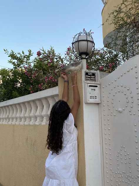 Mediterranean Summer, A Woman