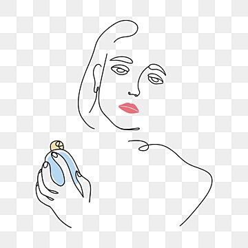 Drawing Perfume, Blue Line Drawing, Perfume Drawing, Perfume Png, Ear Drawing, Wing Drawing, Perfume Art, Drawing Png, Remove Background From Image