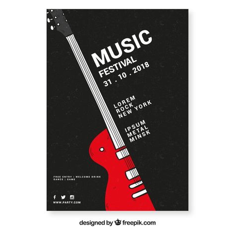 Music Recital Poster, Music Book Cover, Music Festival Flyer, Leaflet Template, Music Designs, Brochure Cover Design, Music Flyer, Electro Music, Festival Flyer