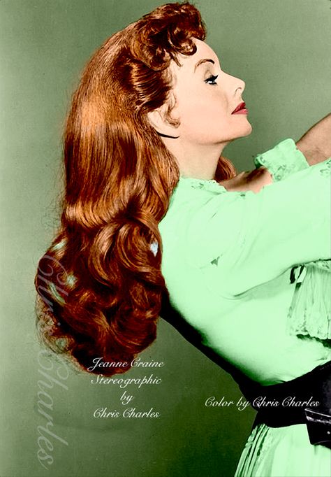 1950 Womens Hairstyles, Long 1950s Hair, Vintage Summer Hairstyles, Long 50s Hairstyles, Vintage Hairstyles For Round Faces, Vintage Haircut Women Long, 40s Hairstyles For Long Hair, 1950s Red Hair, Short Vintage Hairstyles