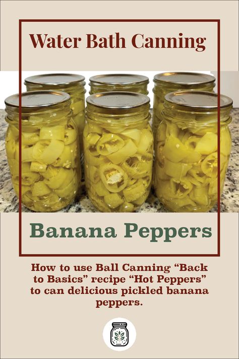 Learn how to can delicious pickled banana peppers using the Ball Canning "Back to Basics" recipe for hot peppers! This detailed guide will walk you through the water bath canning process, ensuring your peppers are preserved perfectly every time. Ideal for both beginners and seasoned canners, this recipe adds a tangy twist to your pantry staples. Click to discover the steps and start canning today! #WaterBathCanning #PickledBananaPeppers #HomeCanning Pickle Banana Peppers Recipe, Homemade Chunky Salsa, Canning Hot Peppers, Red Beans And Rice Recipe Easy, Pickled Pepper Recipe, Canning Banana Peppers, Recipes With Banana Peppers, Canning Peppers, Hot Banana Peppers