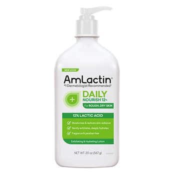 AmLactin Moisturizing Body Lotion, 20 Ounces | Costco Moisturizing Body Lotion, Dermatologist Recommended, Lactic Acid, Hydrate Skin, Fragrance Free Products, Paraben Free Products, Body Lotion, Skin Care Routine, Healthy Living