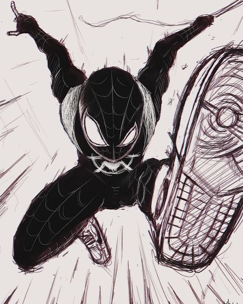 Sketch of Miles Morales from Into the Spiderverse. Saw it last night and really enjoyed it. It had a fun and energetic animation style that… Miles Morales Skateboard, Miles Morales Manga, Miles Morales Spiderman Sketch, Miles Into The Spiderverse, Miles Morales Spiderman Drawing, Miles Morales Reference, Spiderverse Reference, Miles Sketch, Miles Morales Drawing Sketches