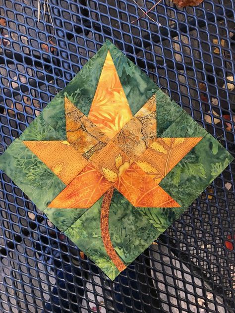 October 15, 2020: And then there were 12 (maple leaves)!; A sunflower ghost story; Speaking out – gladiquilts Amish Quilt Patterns, Fall Quilt Patterns, Creative Imagination, Quilt Modern, Ghost Story, Table Quilts, Paper Pieced Quilt, Fall Quilts, Strip Quilts