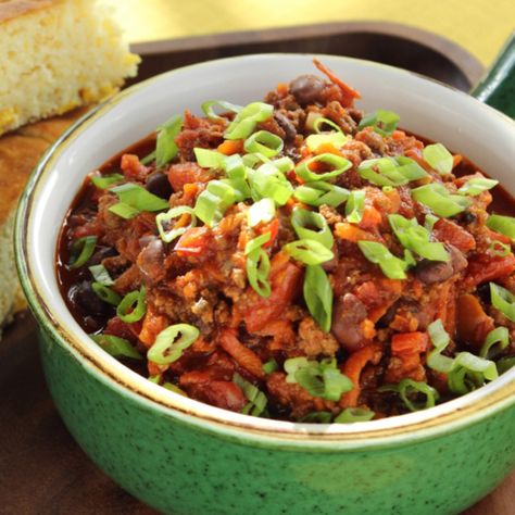 Fancy Chili Recipe, Fancy Chili, Superbowl Ideas, Trisha's Southern Kitchen, Winning Chili Recipes, Trisha Yearwood Recipes, Video Food, Party Things, Trisha Yearwood