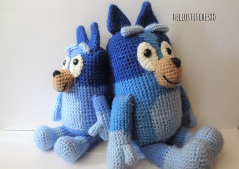 A free written pattern to make bluey bingo amigurumi crochet toy. Bonus: Lots of pictures to help you along the way. Free Crochet Pattern For Bluey, Crochet Pattern For Bluey, Bluey Stuffed Animal Pattern, Bingo Crochet Pattern Free, Bluey Bingo Crochet Hat Pattern Free, Crochet Bluey Bingo Amigurumi Free Pattern, Bluey Bingo Crochet Pattern, Crochet Bluey Hat Free Pattern, Bluey Amigurumi Free Pattern