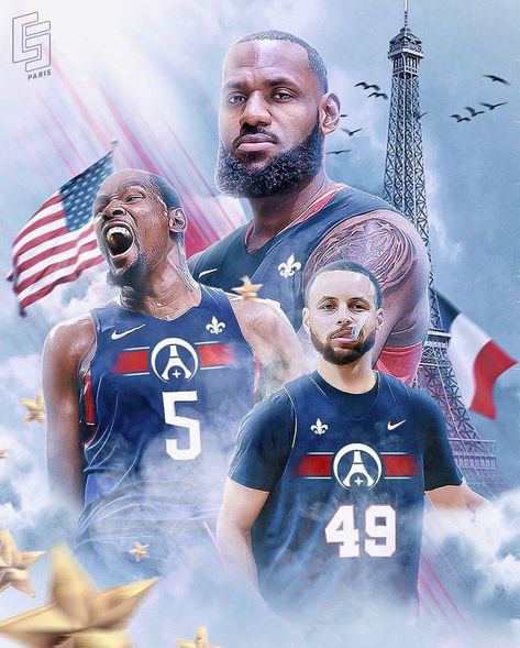 Paris Olympics 2024, Team Usa Basketball, Olympic Basketball, Team Usa Olympics, Olympics 2024, Akashi Seijuro, Us Olympics, Paris Olympics, Usa Basketball