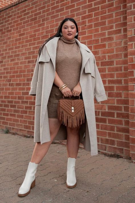 Trendy Curvy Outfits, Streetwear Staples, Date Night Outfit Casual, Night Outfit Casual, Fall Dinner Outfit, Fall Date Night Outfit, Outfits 2023 Fall, Curvy Street Style, Fits Fall