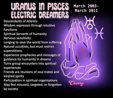 Those with uranus in pisces, does this resonate with you? Because it does with me. Especially the last one. Uranus In Pisces, Uranus In Capricorn, Time Traveller, Astrology Pisces, Astrology Chart, Spiritual Experience, Kindred Spirits, Natal Charts, Life Path