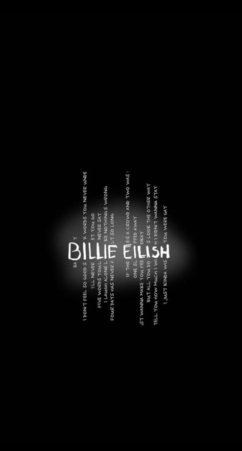 Billie Eilish Wallpaper, Billie Eillish, Ep Album, Cute Wallpaper For Phone, Truth Hurts, Good Girl, Music Poster, Billie Eilish, How To Fall Asleep