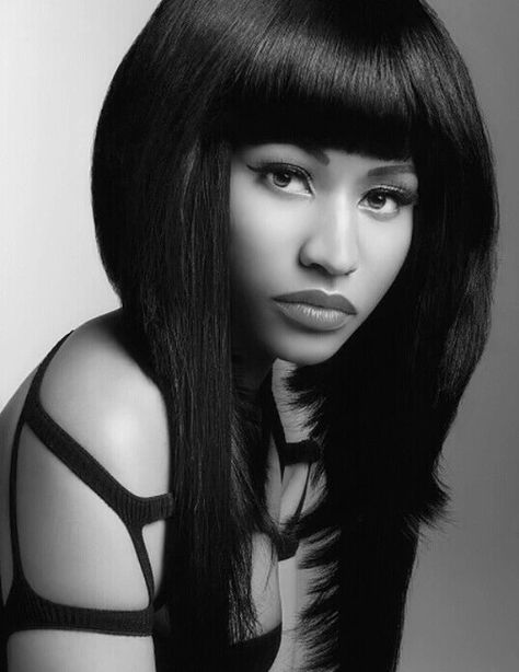 Nicki Minaj Threading Hair, Portrait Reference, Eyebrow Threading, Celebrity Skin, Best Hair Salon, Cut Hair, Famous Celebrities, Nicki Minaj, Hair Cut