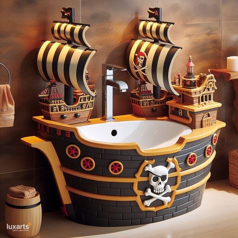 Bunk Room Ideas, Nautical Furniture, Golden Age Of Piracy, Unique House Design, Bunk Room, Nautical Design, The Pirate, Boot Print, Bathtubs