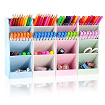 Check this out at Amazon Marker Organizer, Pencil Holders For Desk, Utensil Drawer Organization, Closet Organizer With Drawers, Kawaii Stationary, Girl Desk, Pen Pencil Holder, Marker Storage, Pencil Organizer