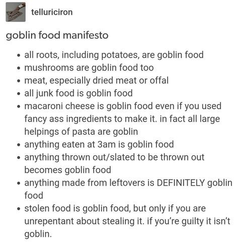 Goblincore Hobbies, Trollcore Aesthetic, Goblin Core Art, Goblin Food, Goblin Culture, Goblincore Tumblr, Gothic Goblincore, Goblincore Goth, Crowcore Aesthetic