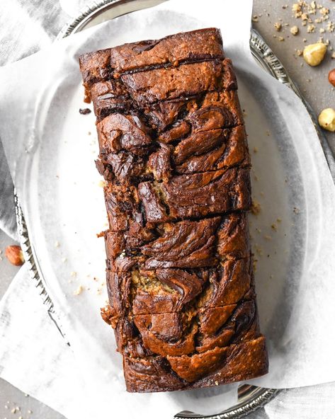 Hazelnut Banana Bread, Banana Hazelnut Cake, Hazelnut Flour Recipes, Hazelnut Bread, Super Moist Banana Bread, Hazelnut Recipes, Recipe Pictures, Best Banana Bread Recipe, Banana Bread Pudding