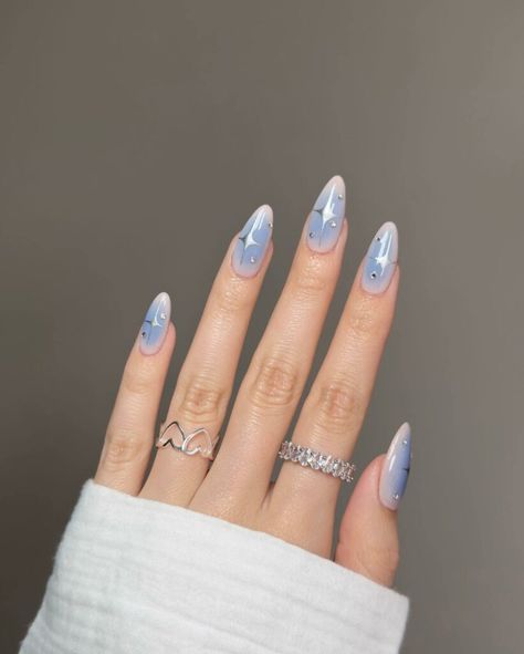 40 Latest Trendy Nail Ideas To Try In 2024! - alexie Airbrush Nails, Purple Nail, Casual Nails, Blush Nails, Soft Nails, Elegant Nails, Funky Nails, Short Acrylic Nails, Chrome Nails