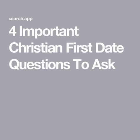 4 Important Christian First Date Questions To Ask Date Questions, First Date Questions, Fun First Dates, First Date Ideas, Extroverted Introvert, Christian Dating, Types Of Relationships, Dating Questions, Find Your Match