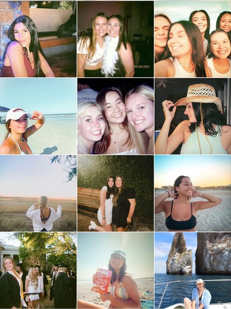 Insta Feed Ideas Aesthetic Vintage, Film Instagram Feed, Sorority Instagram Feed, Vintage Instagram Feed, Vintage Film Aesthetic, Recruitment Graphics, Sorority Aesthetic, Ig Theme, Film Cam